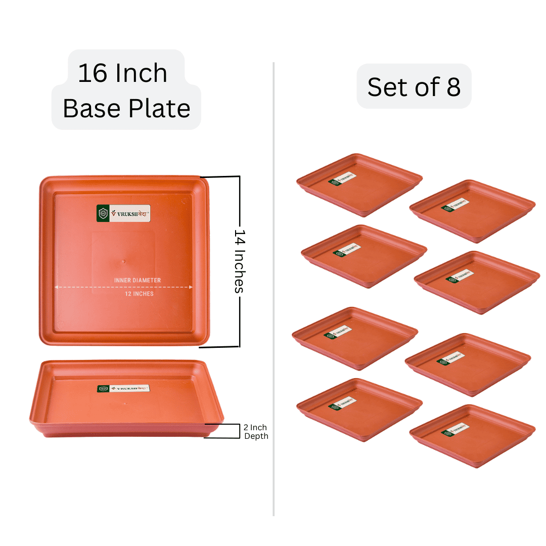 16 inch plastic plant planters