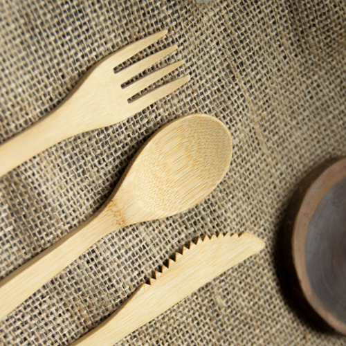 bamboo cutlery