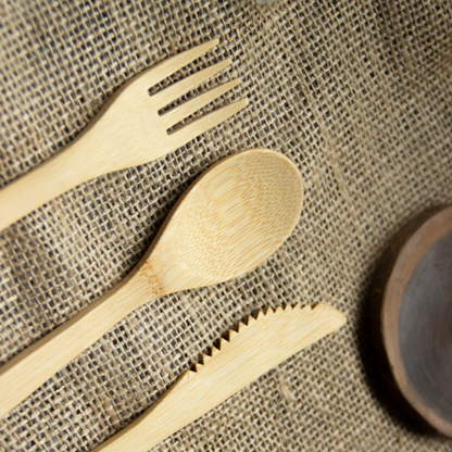 bamboo cutlery