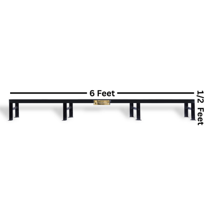 6 feet length and half feet height bench stands 