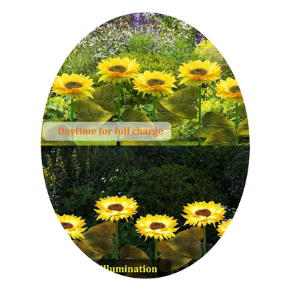 Sunflower Solar Powered Light (Pack of 2)