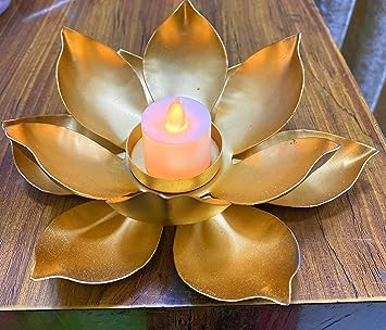 Golden Tealight Holder