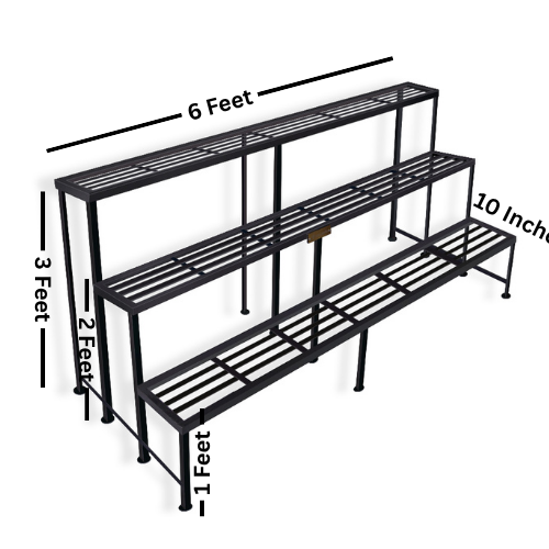 3 Tier Heavy Duty Step 6 feet