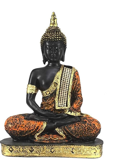 Orange & Gold Buddha Statue