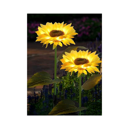 Sunflower Solar Powered Light (Pack of 2)