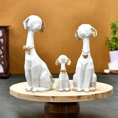 Dog Family Sculpture