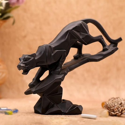 Handcrafted Black Panther Figurine