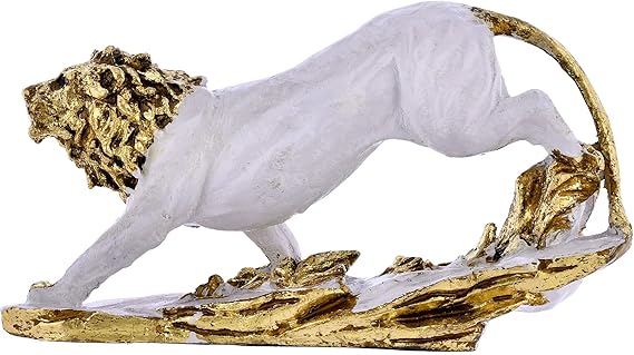 Regal Lion Figurine