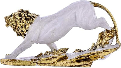 Regal Lion Figurine