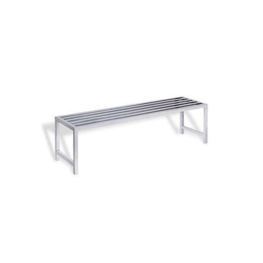 Bench Stands for plants | Stainless Steel | Set of 1 | 3ft-5ft Length, 10inches Height | Heavy-Duty & Durable for Balcony, Garden, Terrace, Indoor Outdoor Use