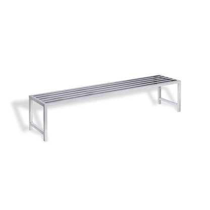 Bench Stands for plants | Stainless Steel | Set of 1 | 3ft-5ft Length, 10inches Height | Heavy-Duty & Durable for Balcony, Garden, Terrace, Indoor Outdoor Use